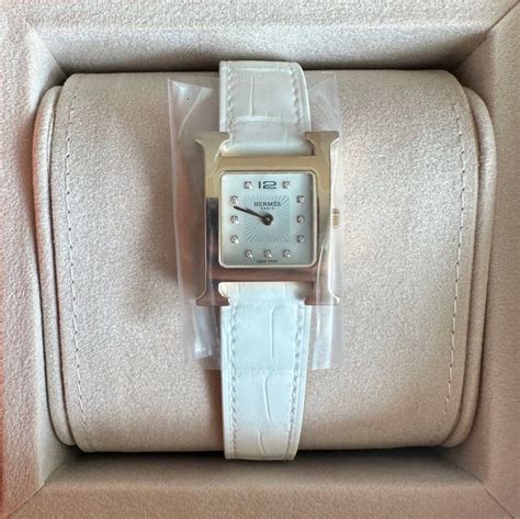 hermes h hour watch size|Hermes h watch men.